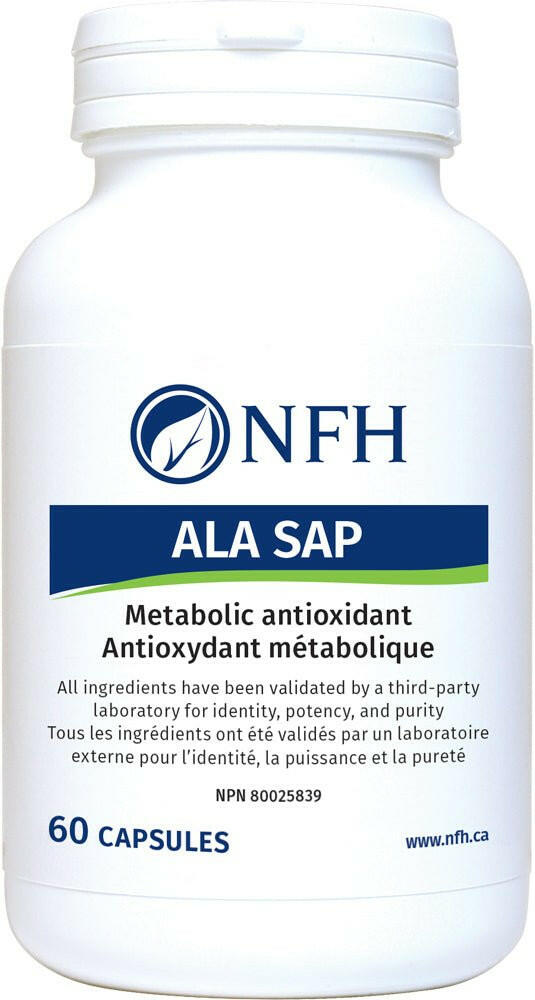 ALA SAP | NFH | 60 Capsules - Coal Harbour Pharmacy