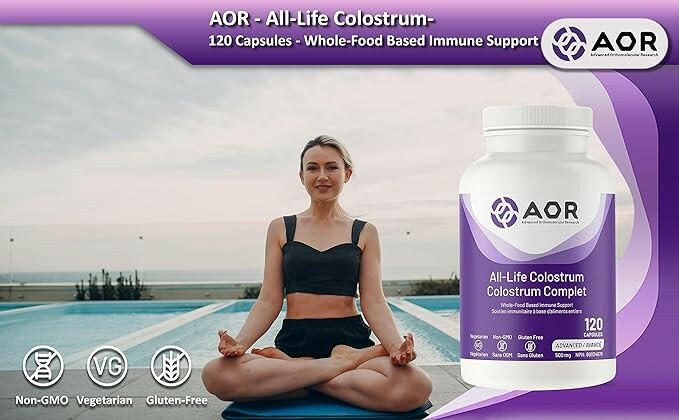 All-Life Colostrum | AOR™ | 120 Capsules - Coal Harbour Pharmacy