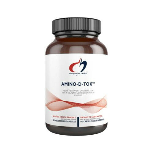 Amino-D-Tox™ | Designs for Health® | 90 Veg Capsules - Coal Harbour Pharmacy