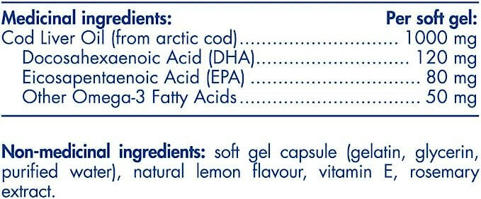 Arctic™ Cod Liver Oil | Nordic Naturals® | 90 Softgels - Coal Harbour Pharmacy