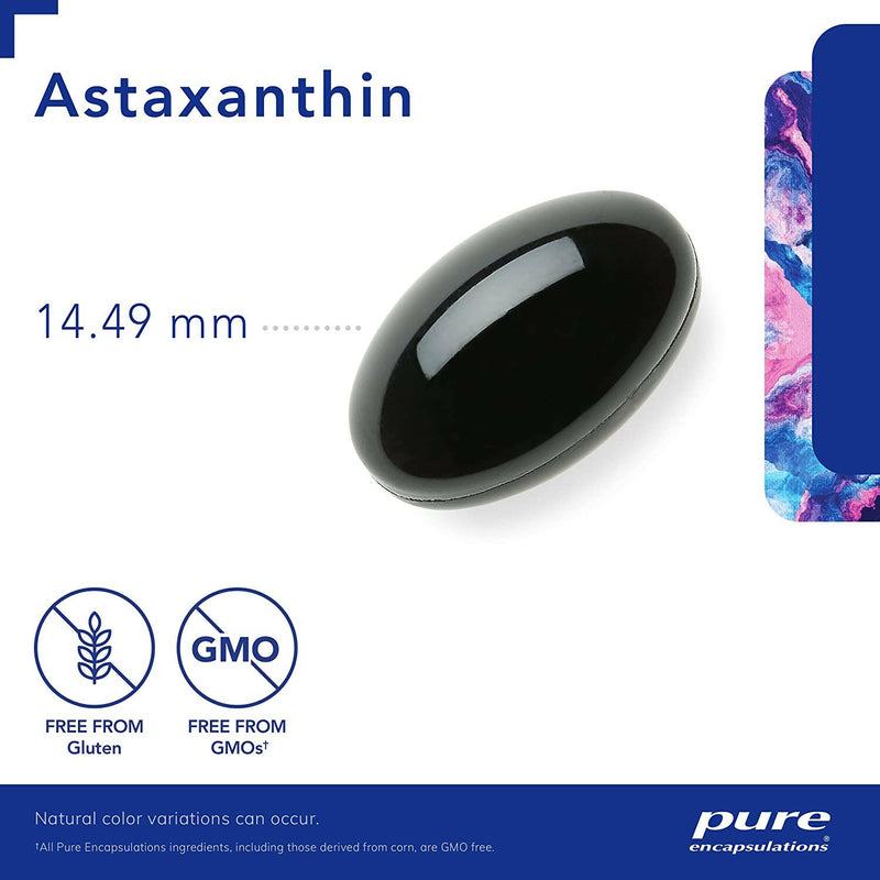 Astaxanthin | Pure Encapsulations® | 60 Softgel Capsules - Coal Harbour Pharmacy