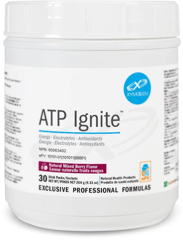 ATP Ignite™ | Xymogen® | 258gr (30 Servings) - Coal Harbour Pharmacy
