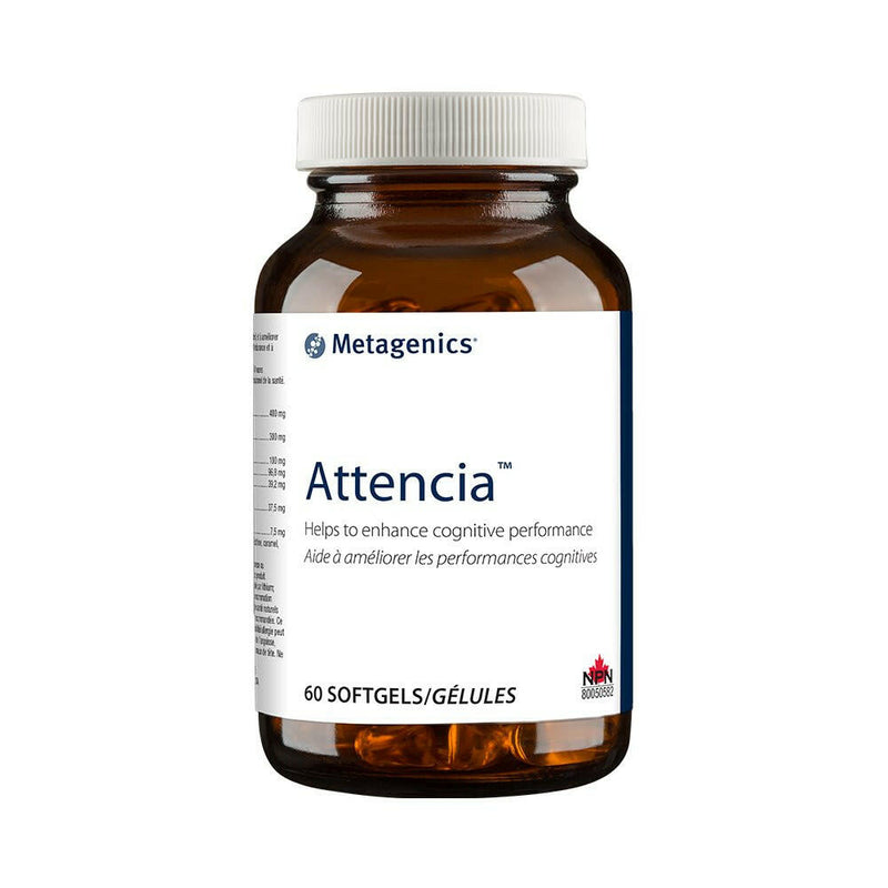 Attencia™ | Metagenics® | 60 Softgels - Coal Harbour Pharmacy