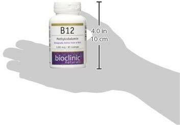 B12 Methylcobalamin 5000 mcg | Bioclinic® Naturals | 60 Sublingual Tablets - Coal Harbour Pharmacy