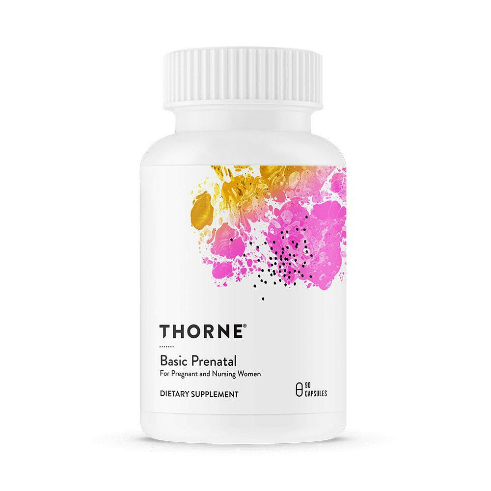 Basic Prenatal Supplement | Thorne® | 90 Capsules - Coal Harbour Pharmacy