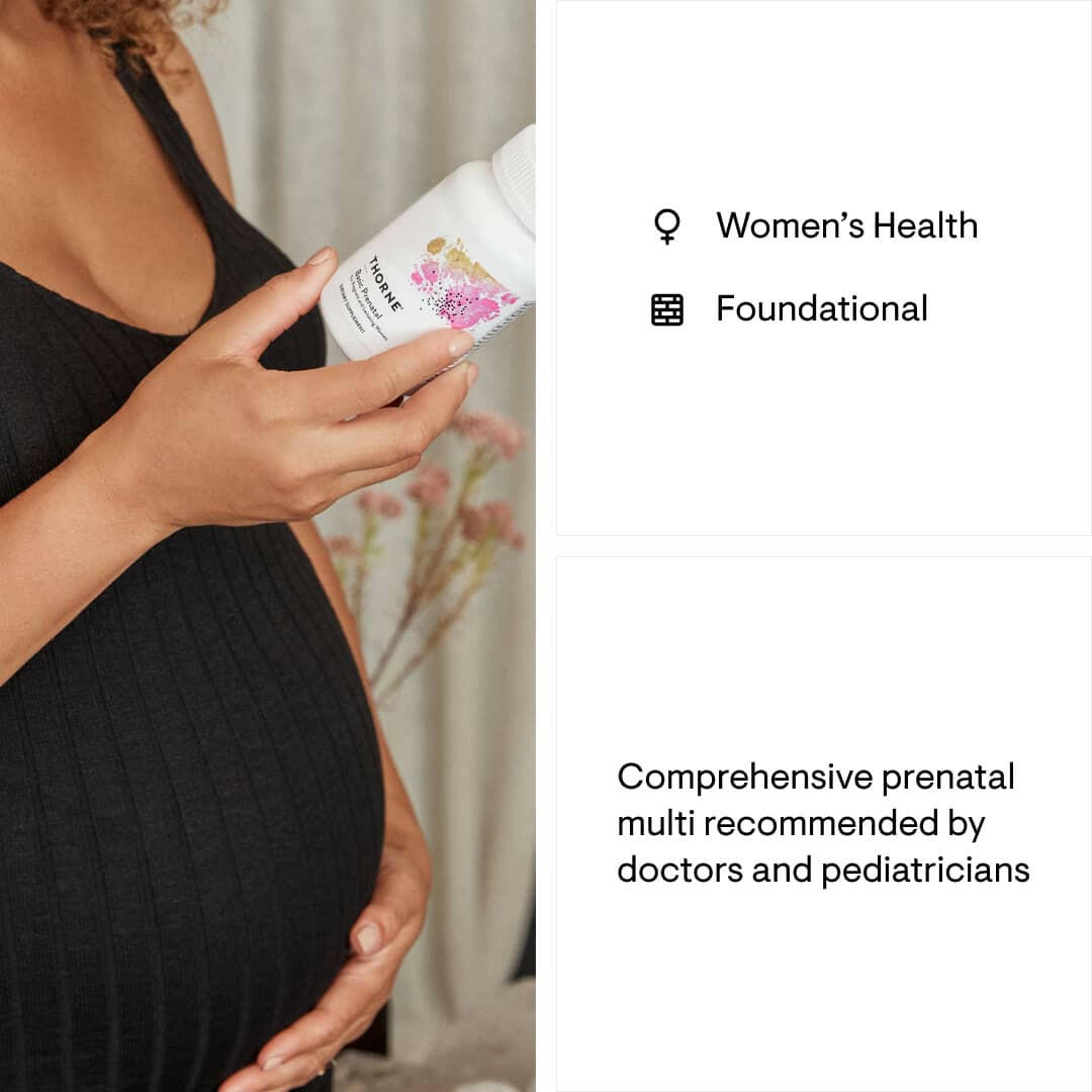Basic Prenatal Supplement | Thorne® | 90 Capsules - Coal Harbour Pharmacy