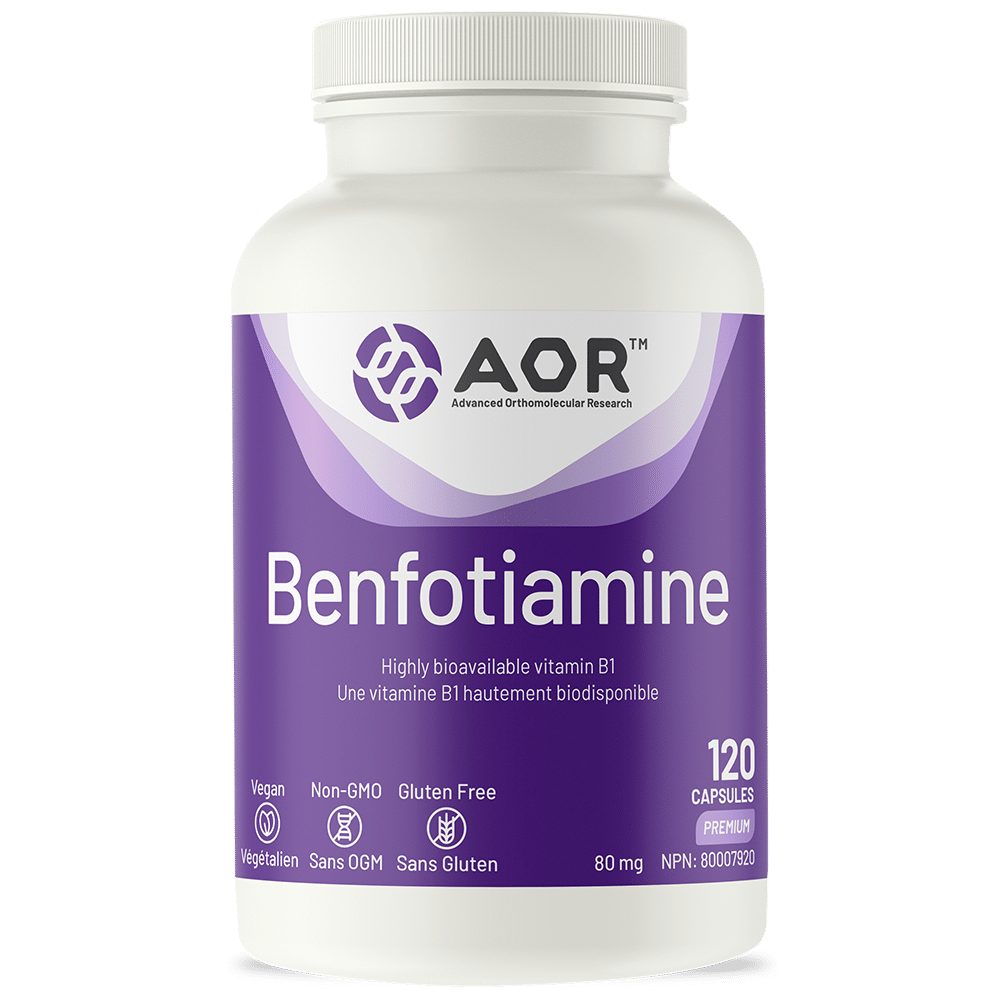 Benfotiamine | AOR™ | 120 Capsules - Coal Harbour Pharmacy