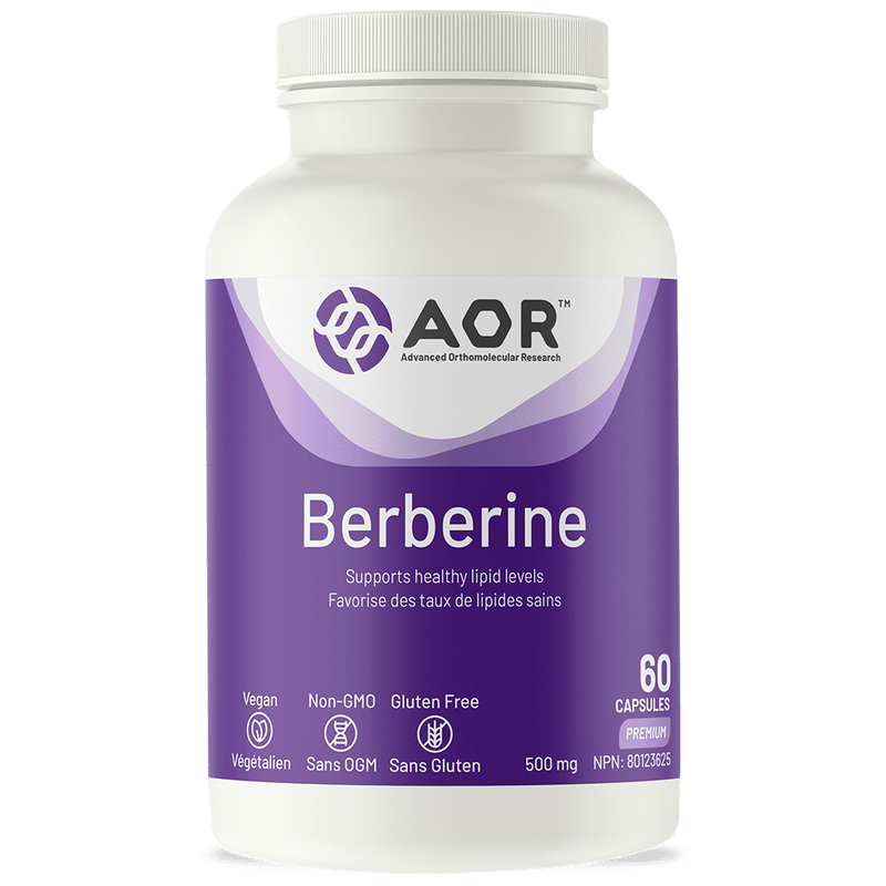 Berberine | AOR™ | 60 Capsules - Coal Harbour Pharmacy