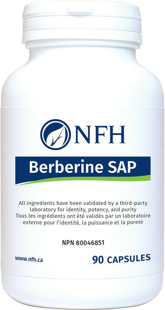 Berberine SAP | NFH | 90 Capsules - Coal Harbour Pharmacy