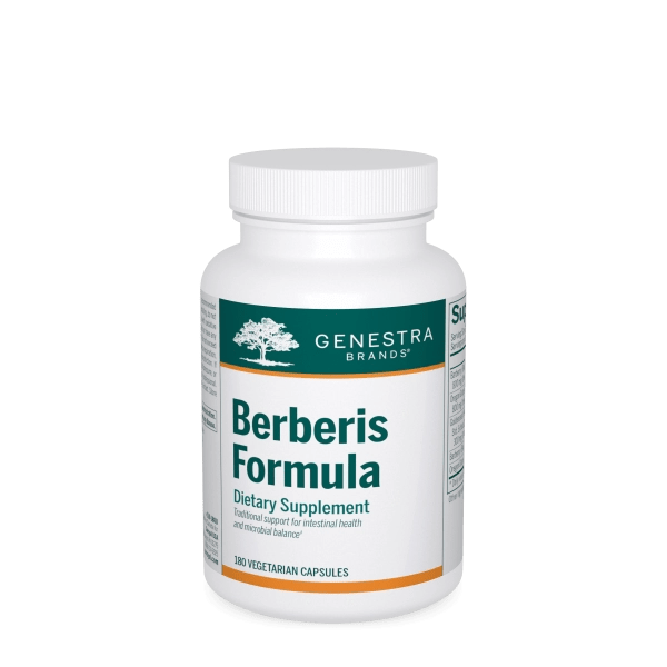 Berberis Formula | Genestra Brands® | 90 or 180 Vegetable Capsules - Coal Harbour Pharmacy