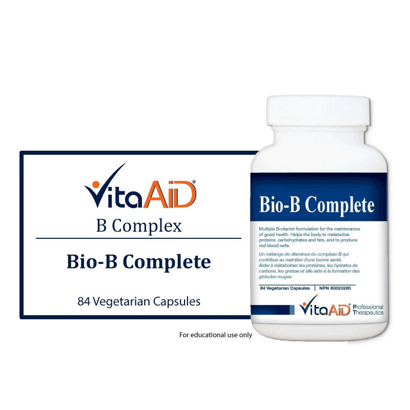 Bio-B Complete | Vita Aid® | 84 Veg Caps - Coal Harbour Pharmacy