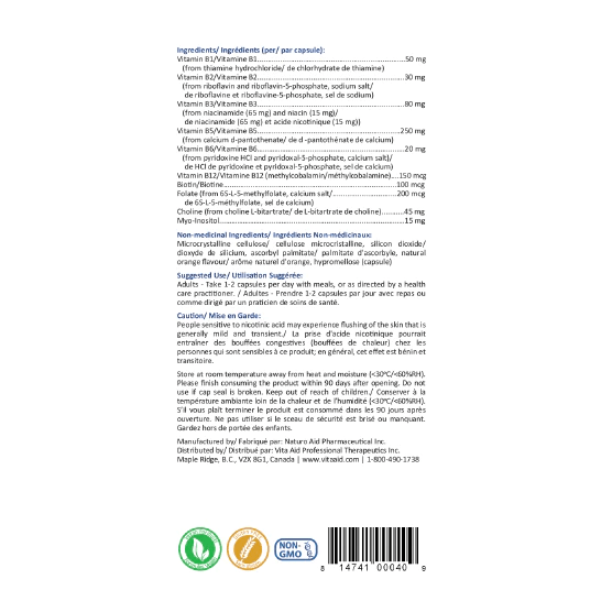 Bio-B5 Forte | Vita Aid® | 84 Capsules - Coal Harbour Pharmacy