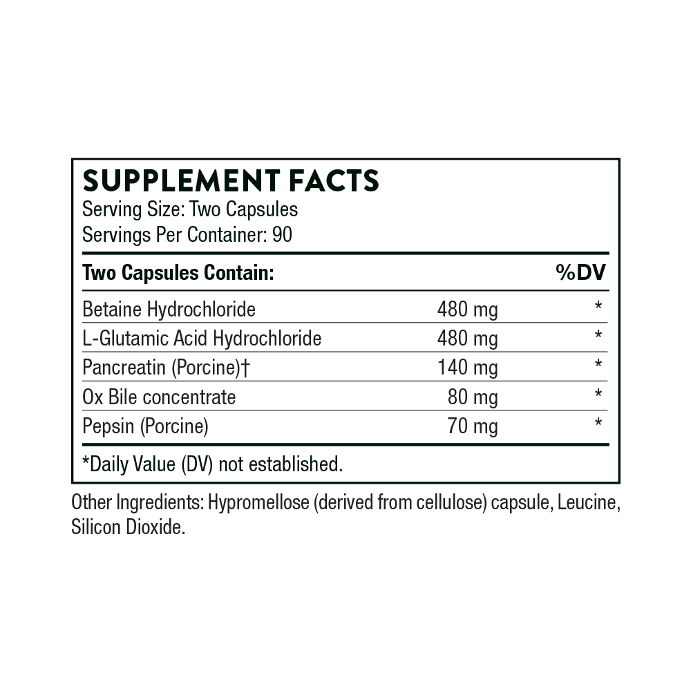 Bio-Gest | Thorne® | 60 or 180 Capsules - Coal Harbour Pharmacy