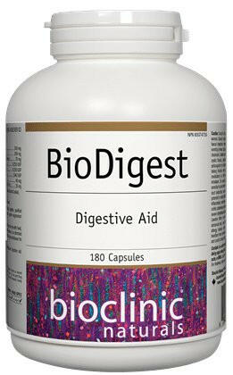 BioDigest | Bioclinic® Naturals | 180 Capsules - Coal Harbour Pharmacy