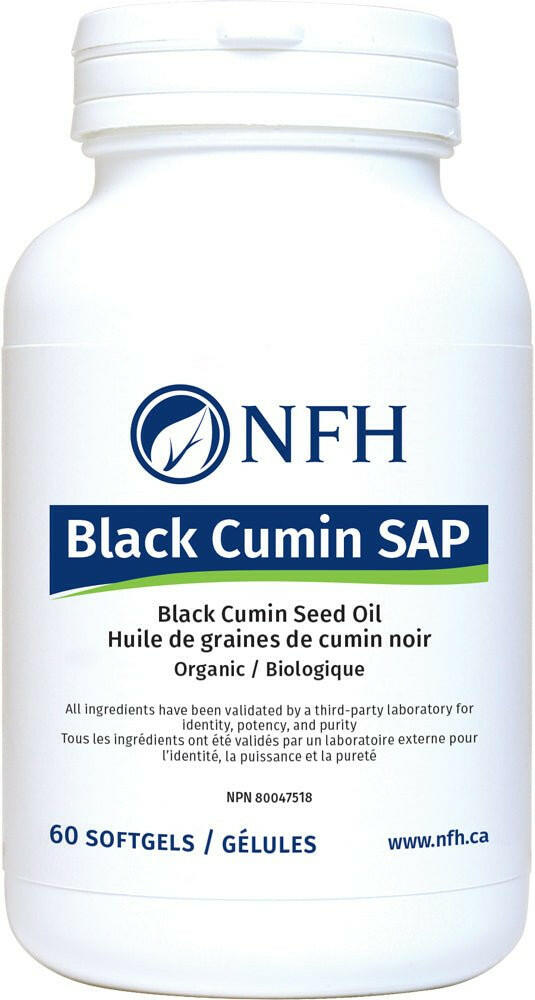 Black Cumin SAP | NFH | 60 Softgels - Coal Harbour Pharmacy
