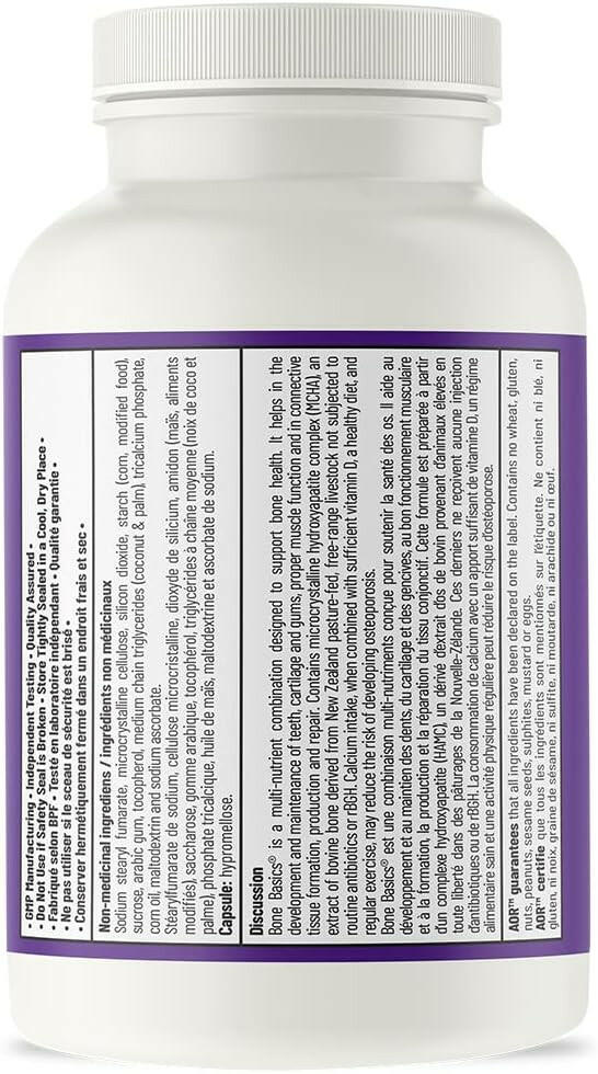 Bone Basics™ | AOR™ | 120, 240 and 360 Capsules - Coal Harbour Pharmacy