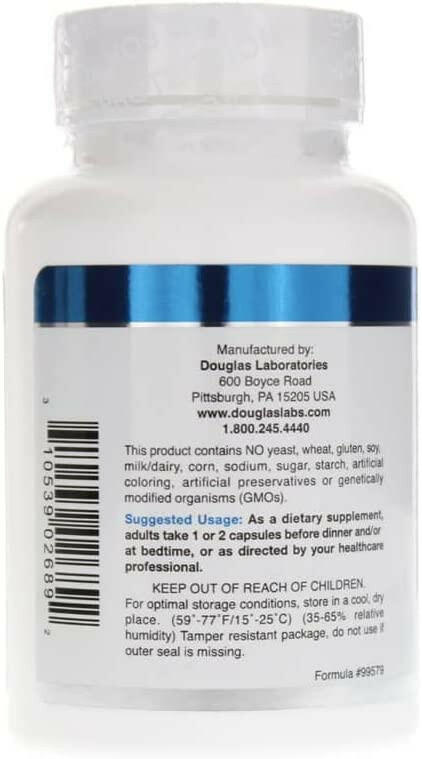Brain Calm | Douglas Laboratories® | 60 Veg Capsules - Coal Harbour Pharmacy