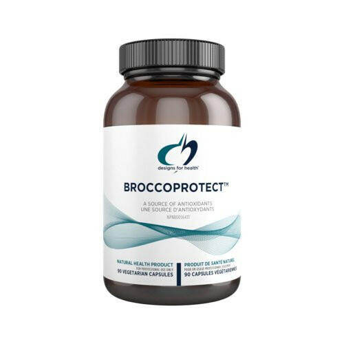 BroccoProtect™ | Designs for Health® | 90 Vegetarian Capsules - Coal Harbour Pharmacy