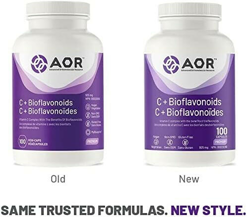 C + Bioflavonoids | AOR™ | 100 or 200 Capsules - Coal Harbour Pharmacy