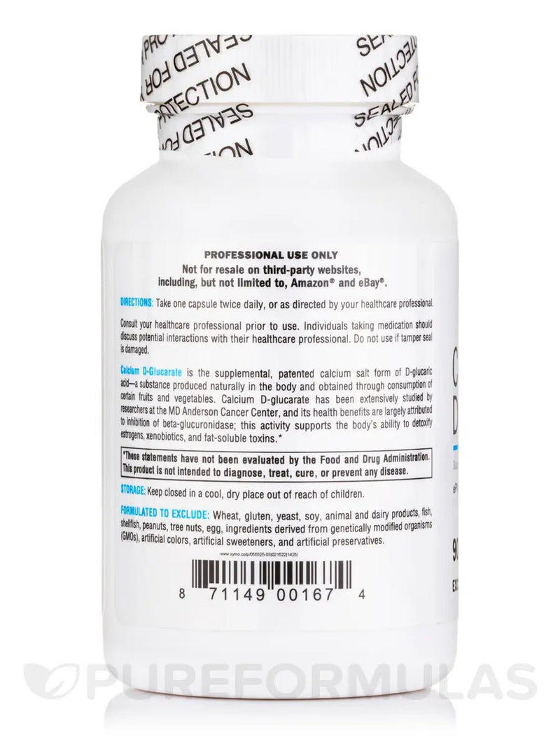 Calcium D-Glucarate | Xymogen® | 90 Capsules - Coal Harbour Pharmacy