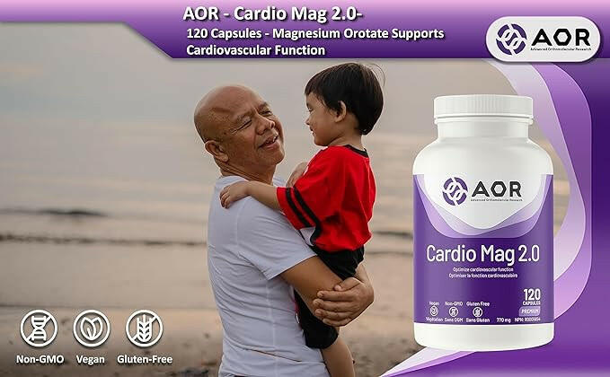 Cardio Mag 2.0 | AOR™ | 120 Capsules - Coal Harbour Pharmacy