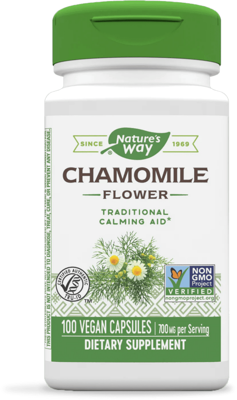 Chamomile Flowers | Nature's Way® | 100 Capsules - Coal Harbour Pharmacy