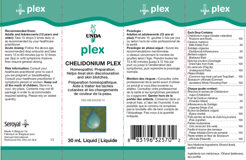 Chelidonium Plex | UNDA Plex | 30ML - Coal Harbour Pharmacy