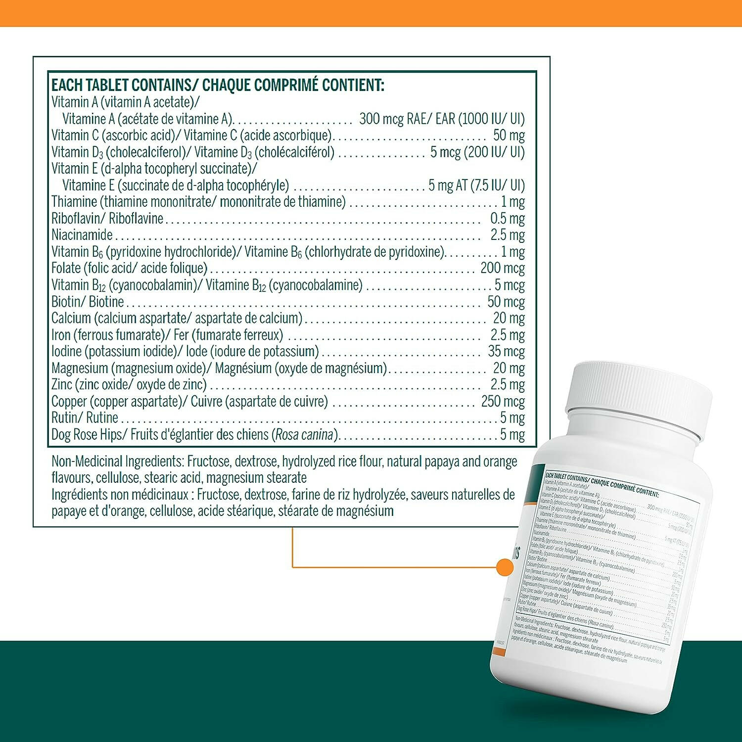 Children's Chewable Vitamins | Genestra Brands® | 100 Chewable Tablets - Coal Harbour Pharmacy