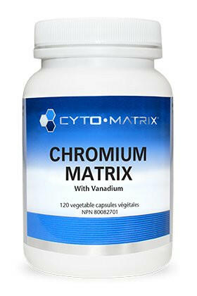 Chromium Matrix | Cytomatrix® | 120 Capsules - Coal Harbour Pharmacy