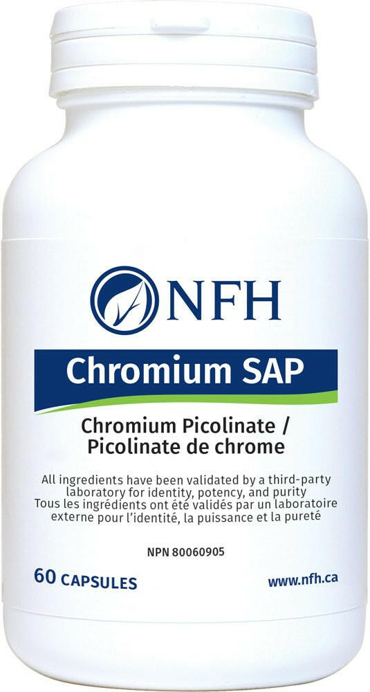 Chromium SAP | NFH | 60 Capsules - Coal Harbour Pharmacy