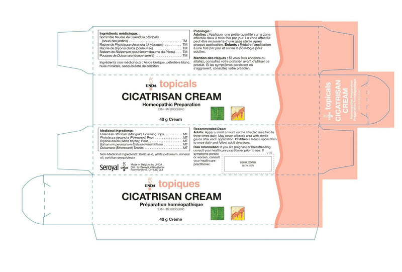 Cicatrisan Cream | Unda Topical | 1.4 oz (40 Grams) - Coal Harbour Pharmacy