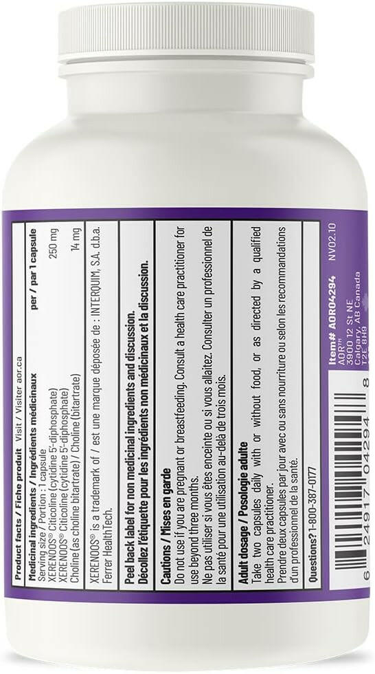 CIticoline | AOR™ | 60 Capsules - Coal Harbour Pharmacy