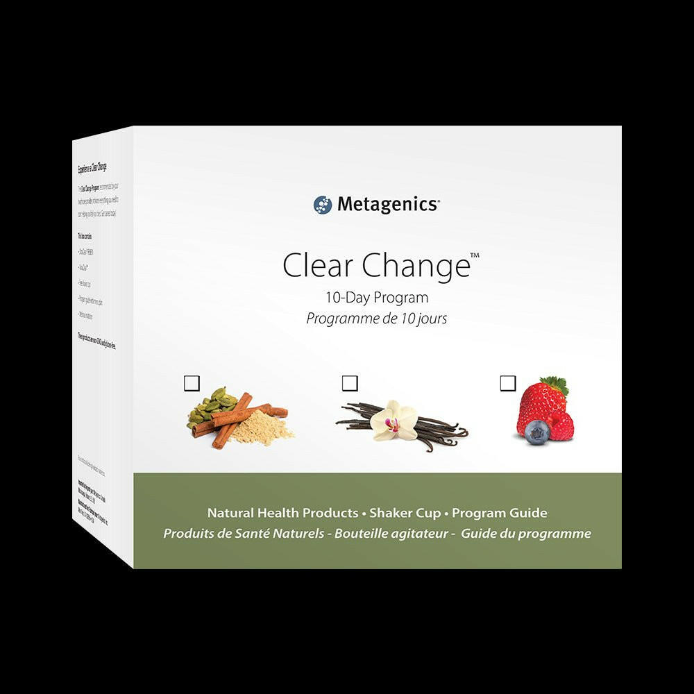 Clear Change® (Berry, Chai, Vanilla) | Metagenics® | UltraClear® RENEW Powder & AdvaClear® Capsules - Coal Harbour Pharmacy