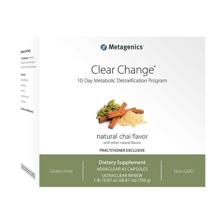 Clear Change® (Berry, Chai, Vanilla) | Metagenics® | UltraClear® RENEW Powder & AdvaClear® Capsules - Coal Harbour Pharmacy