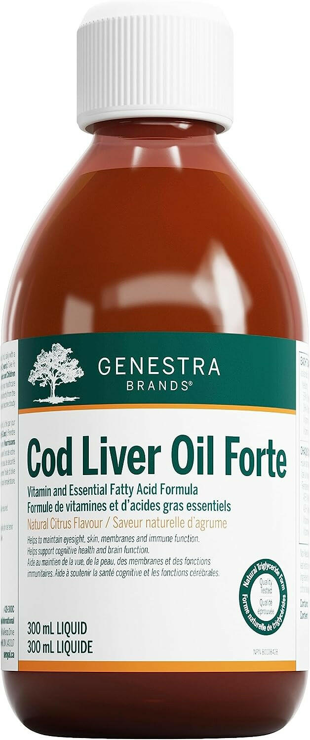 Cod Liver Oil Forte | Genestra Brands® | 300 & 500 mL Liquid - Coal Harbour Pharmacy