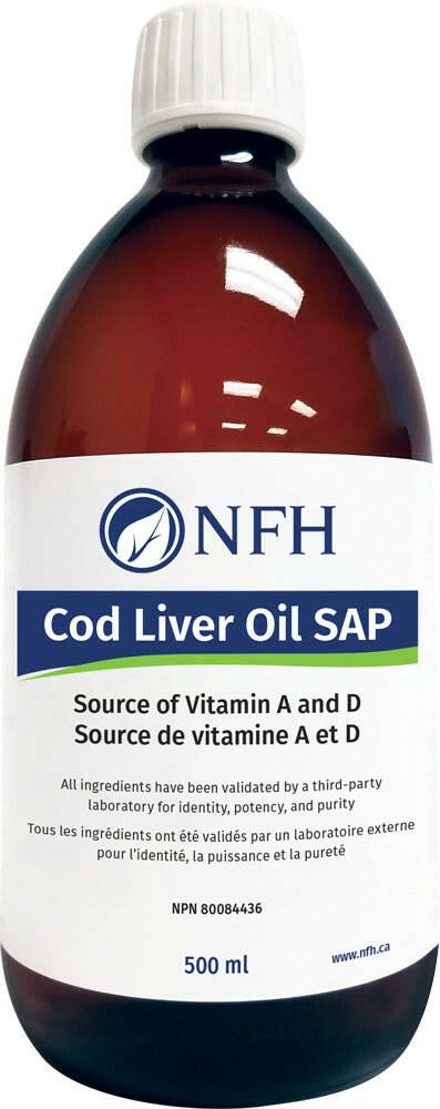 Cod Liver Oil SAP | NFH | 500mL Liquid