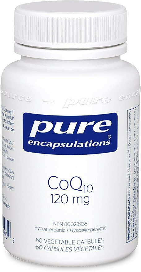 CoQ10 120 mg | Pure Encapsulations® | 60 Vegetable Capsules - Coal Harbour Pharmacy