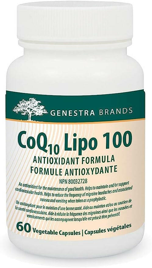 CoQ10 Lipo 100 | Genestra Brands® | 60 Softgels - Coal Harbour Pharmacy
