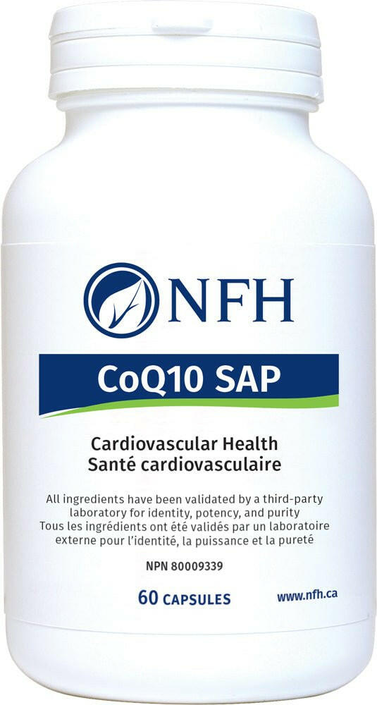 CoQ10 SAP | NFH | 60 Capsules - Coal Harbour Pharmacy