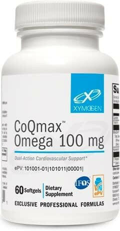 CoQmax™ Omega 100 mg | Xymogen® | 60 Softgels - Coal Harbour Pharmacy