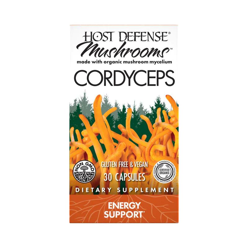Cordyceps Capsules | Host Defense® Mushrooms™ | 30 Capsules - Coal Harbour Pharmacy