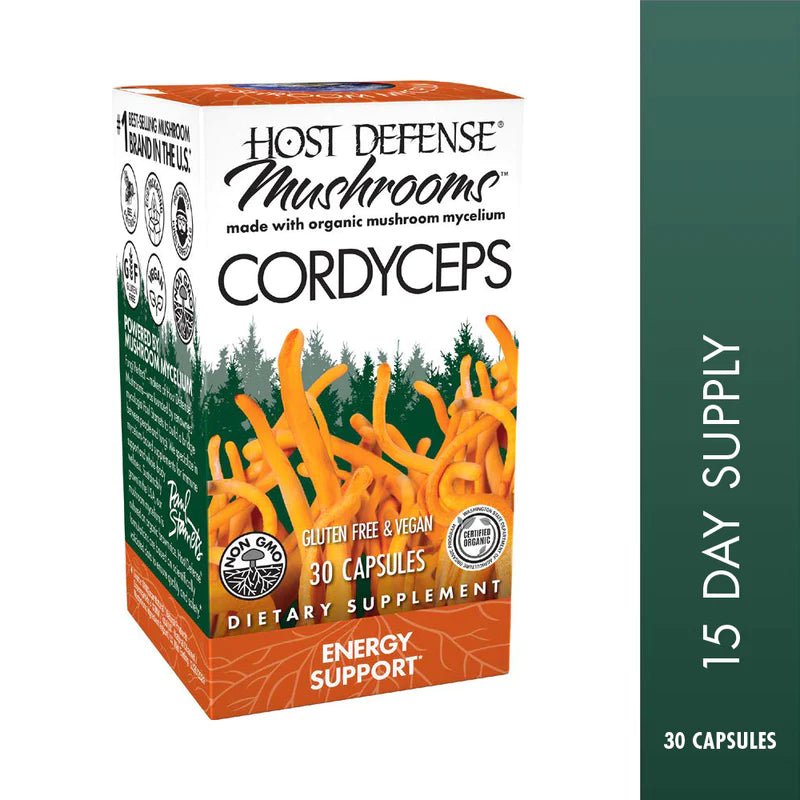 Cordyceps Capsules | Host Defense® Mushrooms™ | 30 Capsules - Coal Harbour Pharmacy