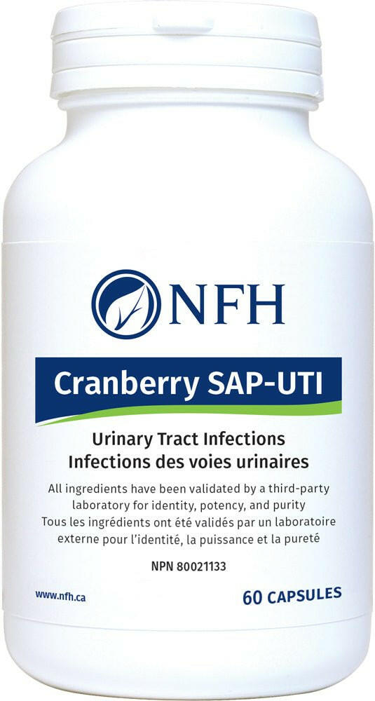 Cranberry SAP-UTI | NFH | 60 Capsules - Coal Harbour Pharmacy