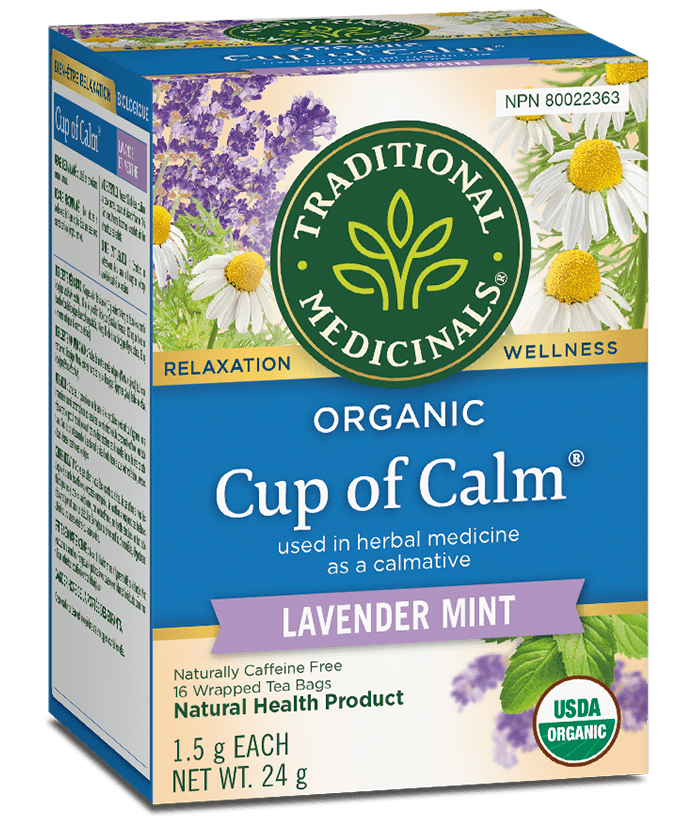 Cup of Calm® Tea | Traditional Medicinals® | 16 Tea Bags - Coal Harbour Pharmacy