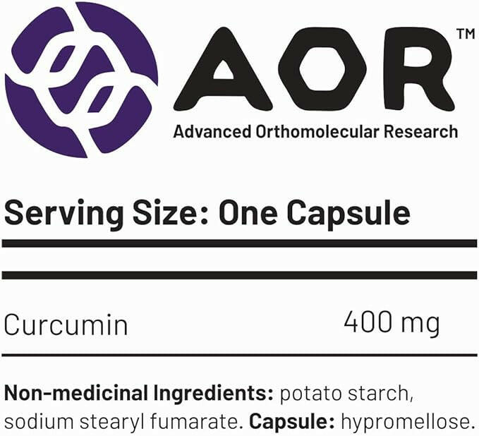 Curcumin-95 | AOR™ | 90 Capsules - Coal Harbour Pharmacy