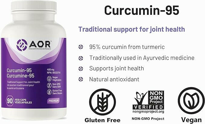 Curcumin-95 | AOR™ | 90 Capsules - Coal Harbour Pharmacy