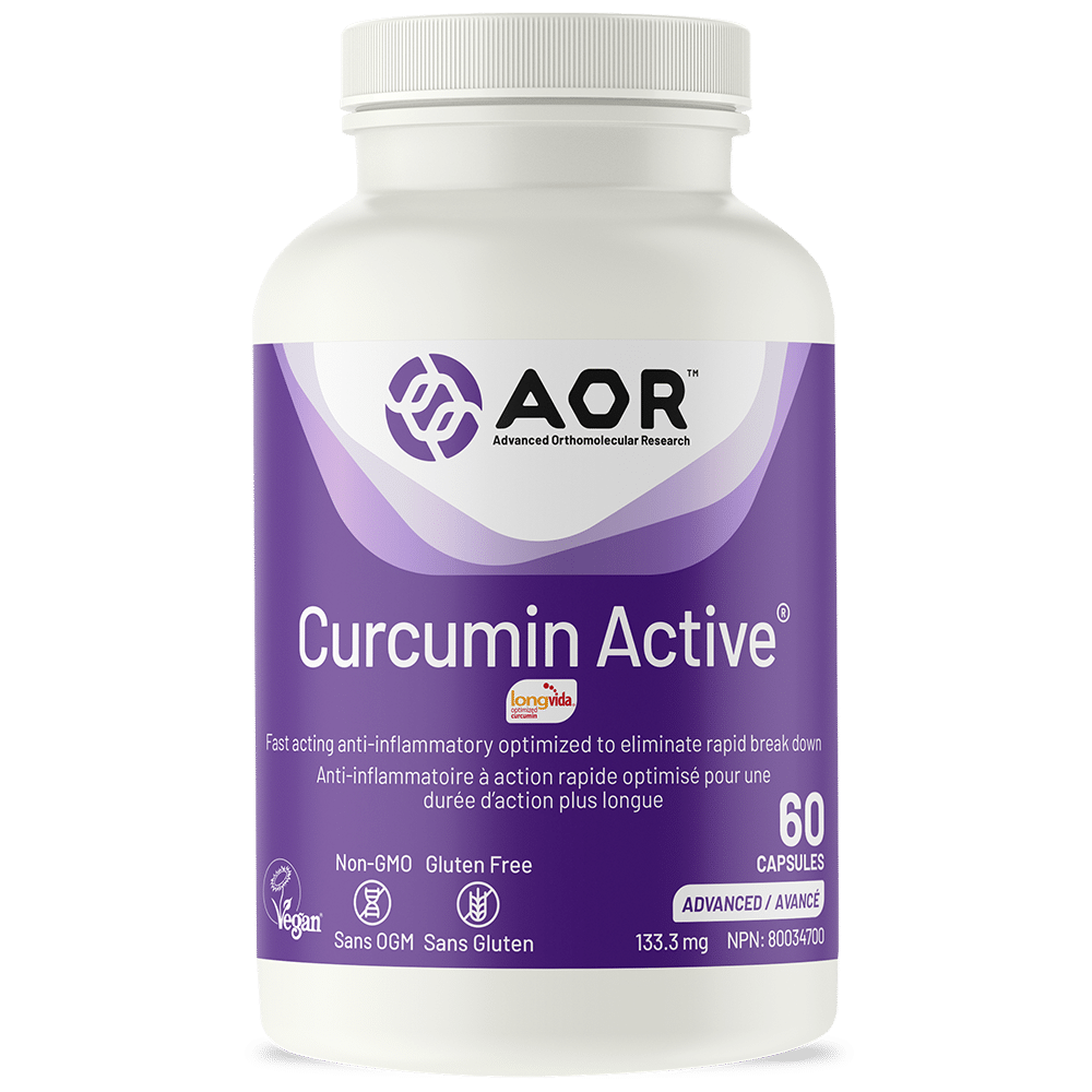 Curcumin Active™ | AOR™ | 60 Capsules - Coal Harbour Pharmacy