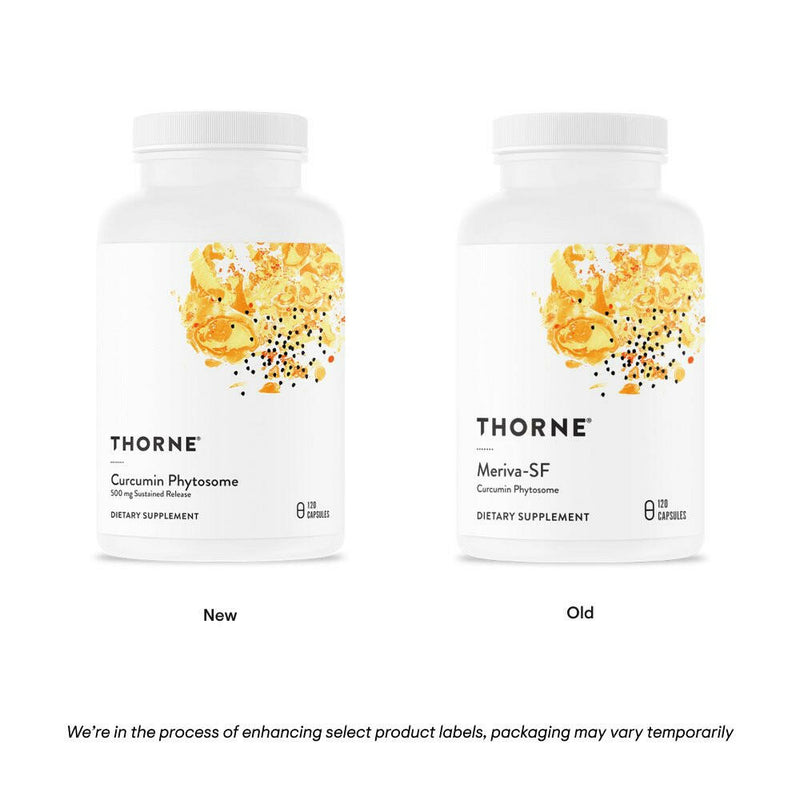 Curcumin Phytosome (formerly Meriva-HP) | Thorne® Research | 60 or 120 Vegetarian Capsules - Coal Harbour Pharmacy