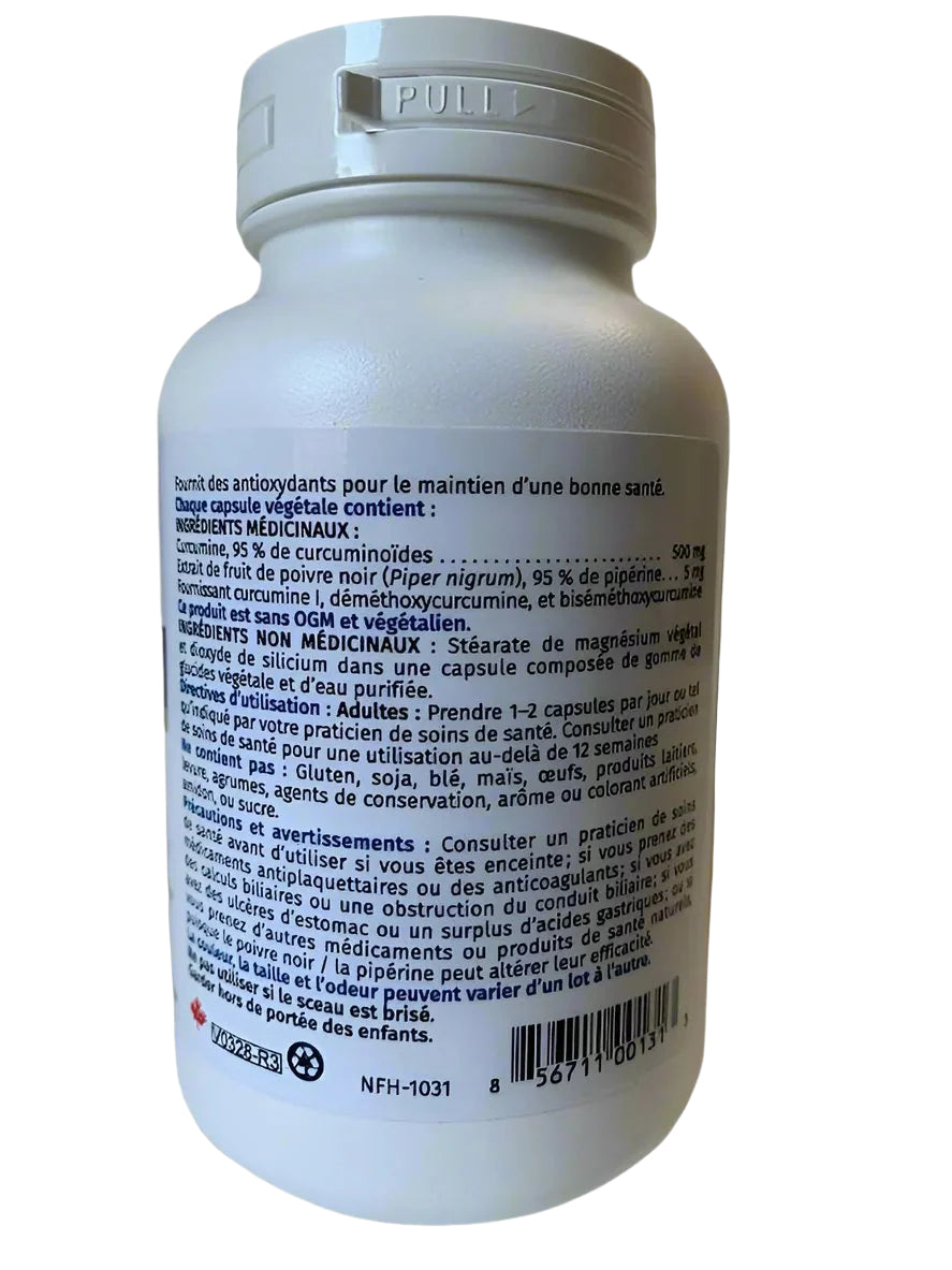 Curcumin SAP | NFH | 90 Capsules - Coal Harbour Pharmacy