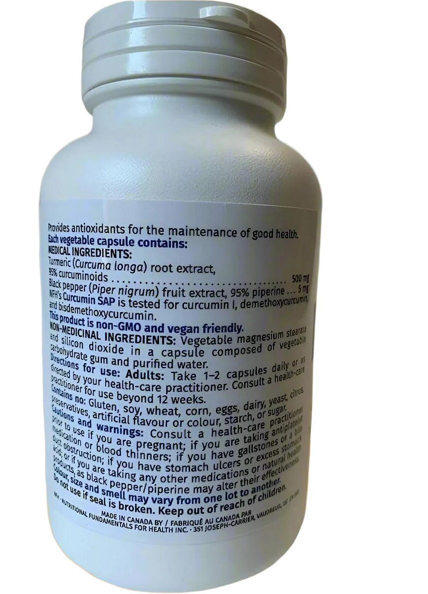 Curcumin SAP | NFH | 90 Capsules - Coal Harbour Pharmacy